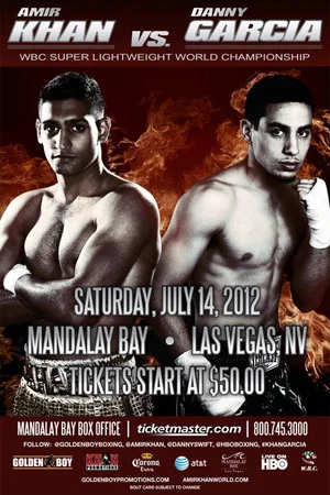 Постер: Amir Khan vs. Danny Garcia