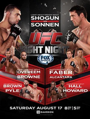 Постер: UFC Fight Night 26: Shogun vs. Sonnen