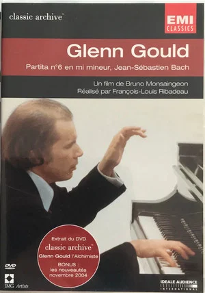 Постер: Glenn Gould - Partita no. 6 in E minor, J.S. Bach