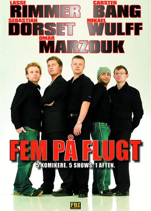 Постер: Fem På Flugt