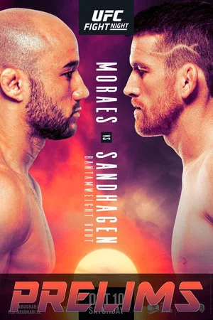 Постер: UFC Fight Night 179: Moraes vs. Sandhagen
