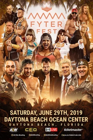 Постер: AEW Fyter Fest