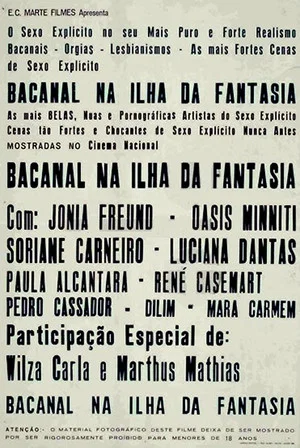 Постер: Bacanal na Ilha da Fantasia