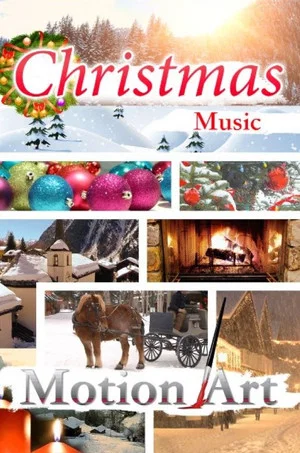 Постер: Christmas Music Motion Art