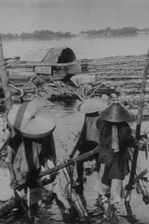 Постер: Transport des bois par radeaux