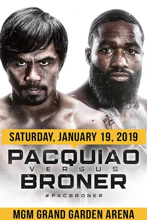 Постер: Manny Pacquiao vs. Adrien Broner