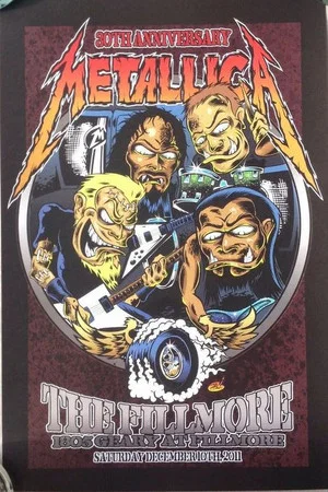 Постер: Metallica - Beyond Magnetic [Full EP LIVE at the Fillmore]