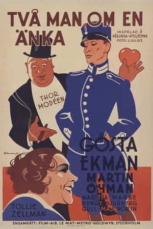 Постер: Två man om en änka