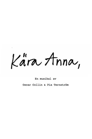 Постер: Reading av Musikalen Kära Anna