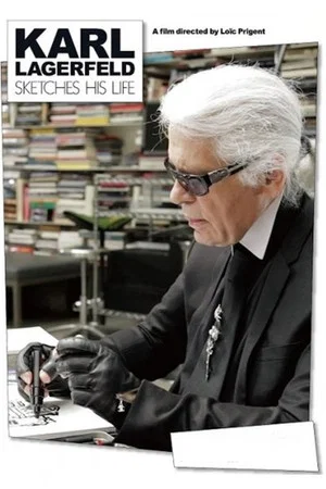 Постер: Karl Lagerfeld Sketches His Life
