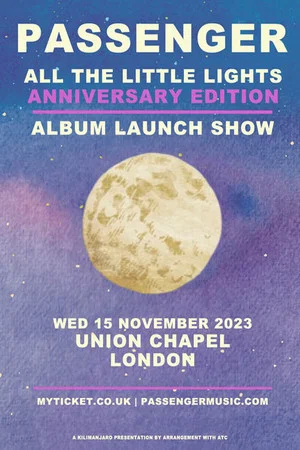 Постер: Passenger: Live from Union Chapel London