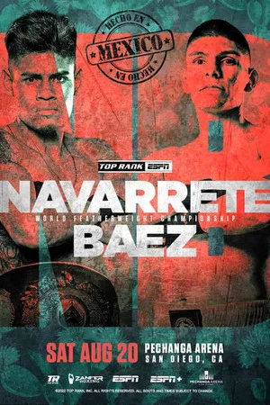 Постер: Emanuel Navarrete vs. Eduardo Baez