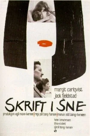 Постер: Skrift i sne