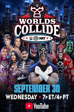 Постер: WWE/AAA/NXT Worlds Collide 2026: Chicago