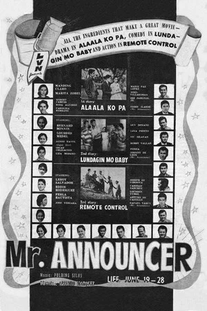 Постер: Mr. Announcer