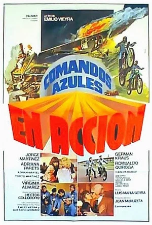 Постер: Comandos azules en acción
