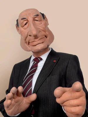 Постер: Jacques Chirac, un putain de guignol