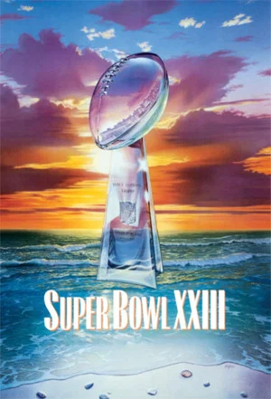 Постер: Super Bowl XXIII
