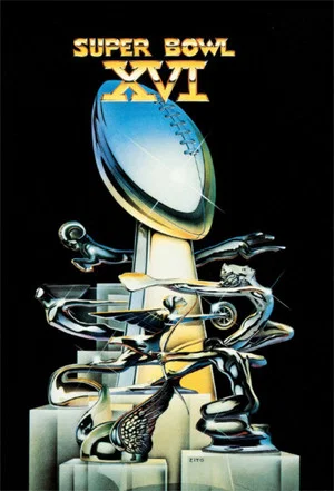 Постер: Super Bowl XVI