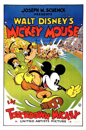Постер: Touchdown Mickey