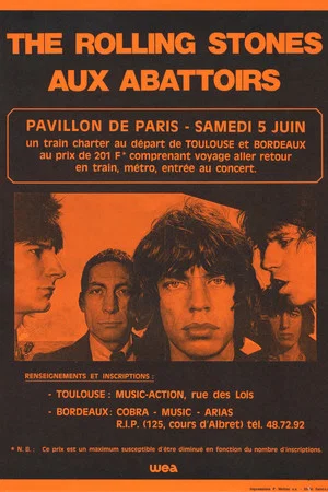 Постер: The Rolling Stones Aux Abattoirs