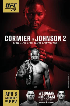 Постер: UFC 210: Cormier vs. Johnson 2