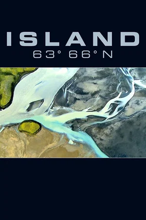 Постер: Island 63° 66° N - Iceland from Above