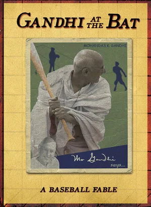 Постер: Gandhi at the Bat