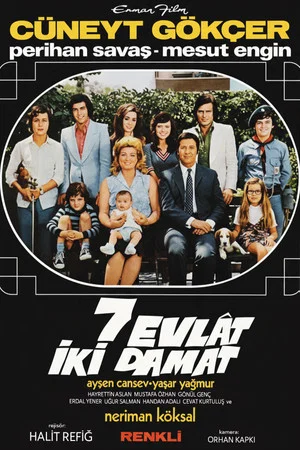 Постер: Yedi Evlat İki Damat