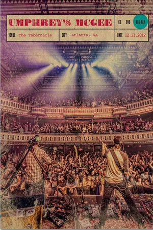 Постер: Umphrey's McGee: Live from the Tabernacle, Atlanta, GA 4 Nights