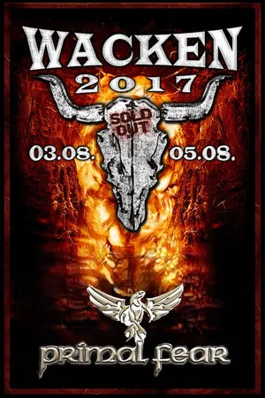 Постер: Primal Fear - Live at Wacken Open Air 2017
