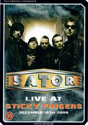 Постер: Sator: Live at Sticky Fingers