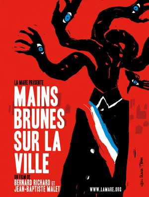 Постер: Mains brunes sur la ville