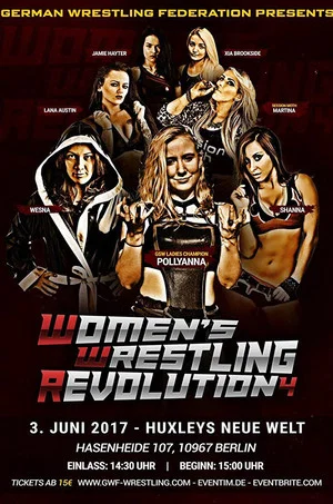 Постер: GWF Women's Wrestling Revolution 4