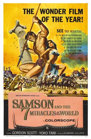 Постер: Samson and the 7 Miracles of the World