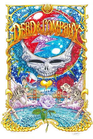 Постер: Dead & Company: 2023-07-14 Oracle Park, San Francisco, CA, USA