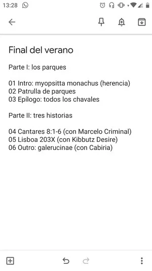 Постер: Final del verano