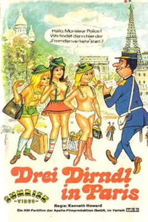Постер: Drei Dirndl in Paris