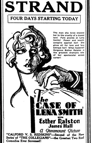 Постер: The Case of Lena Smith