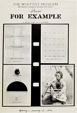 Постер: For Example: A Critique of Never