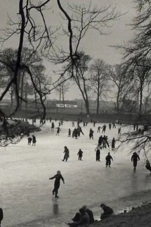 Постер: Voetballen en Schaatsen in Haarlem