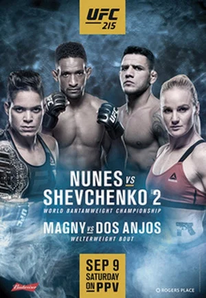 Постер: UFC 215: Nunes vs. Shevchenko 2