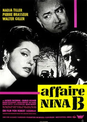 Постер: The Nina B. Affair