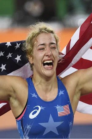 Постер: Helen Maroulis: Girls Can't Wrestle