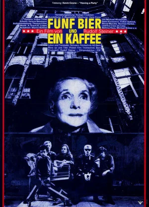 Постер: Fünf Bier und ein Kaffee