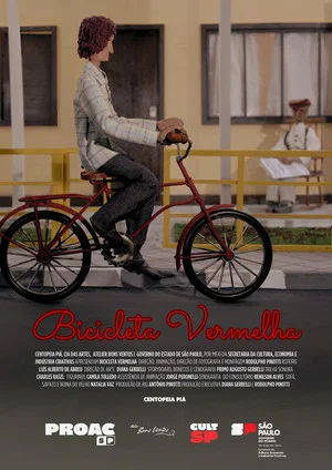 Постер: Bicicleta Vermelha