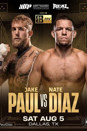 Постер: Jake Paul vs. Nate Diaz