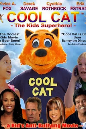 Постер: Cool Cat Kids Superhero