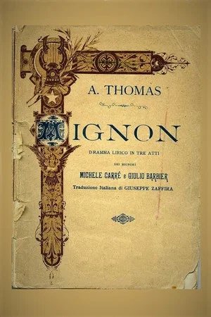 Постер: Mignon - Théâtre Impérial de Compiègne