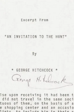 Постер: An Invitation to the Hunt